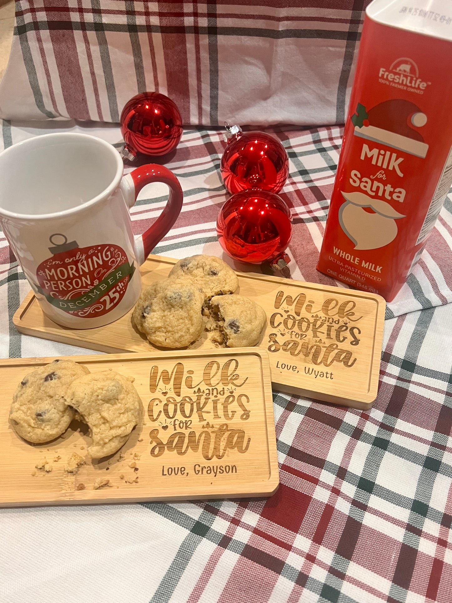 Milk And Cookies For Santa