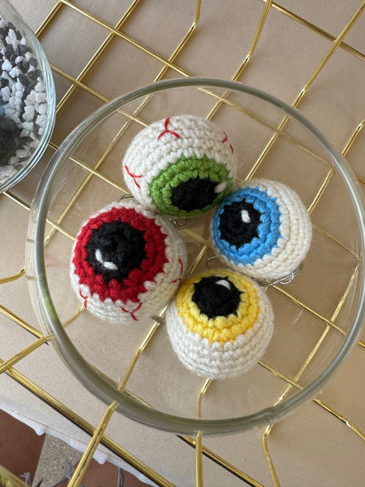 Eyeball Keychain