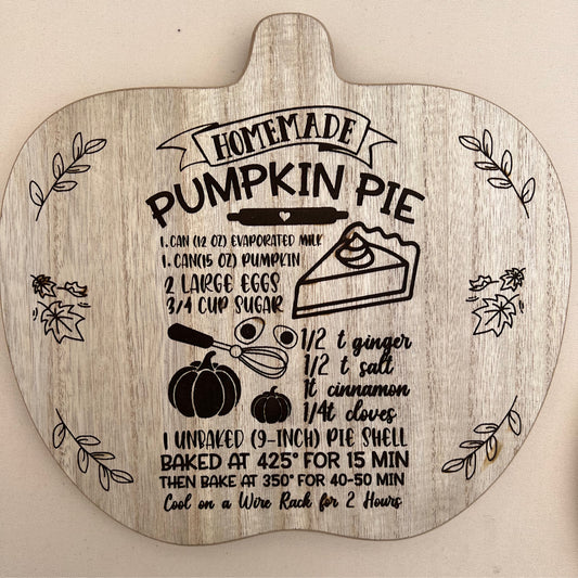 Pumpkin Pie Recipe Lazy Susan